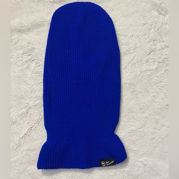 Trance hug me blue ski mask rave wonderland beanie - Picture 5 of 6